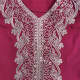 Djellaba pour femme moderne en coton – Broderie naturelle avec brillants - 5
