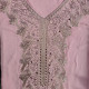 Djellaba pour femme moderne en coton – Broderie naturelle avec brillants - 7