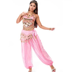 Costume Jasmine 2 pièces Rose pâle - 1