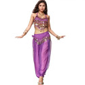 Costume Jasmine violet Haut et Pantalon