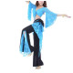 Tenue de cours de danse orientale turquoise - 3