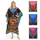 Djellaba femme manches courtes style arabesque couleur - 5