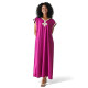 Djellaba maison femme violine chic et confortable au quotidien