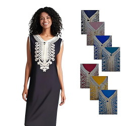 Robe de détente femme façon débardeur - 8