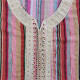 Djellaba maison femme rose clair confortable et élégante