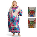 Djellaba femme été style provençal