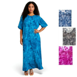 Robe orientale style délavé 100% coton - 4