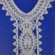 Djellaba femme maison bleu roi col brodé raffiné