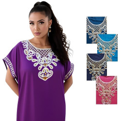 Robe légère d'été style oriental femme - 5