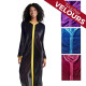 Djellaba femme en velours et liseret assorti - 4