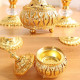 Encensoir Arabe Vintage – Mini brûleur d’encens oriental - mise en scene