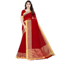 Sari indien Rouge et Ocre