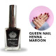 Henné pour les ongles Halal - Queen nail henna maroon