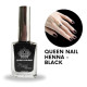 Henné pour les ongles Halal - Queen nail henna black