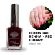 Henné pour les ongles Halal - Queen nail henna red cherry