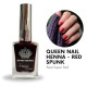 Henné pour les ongles Halal - Queen nail henna red spunk