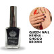 Henné pour les ongles Halal - Queen nail henna choco brown