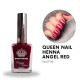 Henné pour les ongles Halal - Queen nail henna Angel red