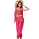 Costume Jasmine de danse orientale fuchsia à sequins – Tenue 2 pièces pour spectacle - 1
