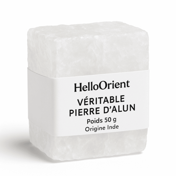 Pierre d’alun brute Hello Orient 50 g Inde