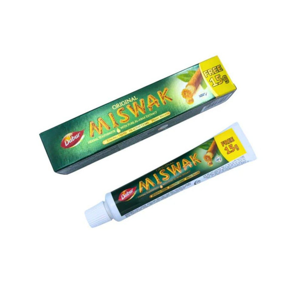 Dentifrice miswak Dabur 45 g au siwak naturel halal