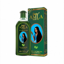 Huile capillaire Amla Dabur 100 ml certifiée halal pour cheveux brillants et forts