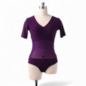 Body justaucorps de danse orientale violet