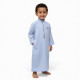 Qamis saoudien brodé enfant de 6 mois à 3 ans Blanc 