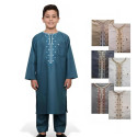 Ensemble Qamis court et son sarouel pour enfant