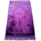 Tapis de prière uni confortable trés épais - 34