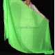 Voile rectangulaire de danse orientale vert clair