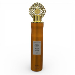 Spray d’intérieur Dubai Imani Dubai Mood 300 ml – flacon ambré, parfum d’ambiance oriental chaleureux