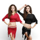 Tenue de cours danse orientale femme jupe courte et haut souple pour pratique réguliere