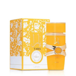 YARA Tous Lattafa 50ml eau de parfum femme avec coffret parfum Dubai jaune