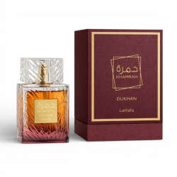 Khamrah Dukhan 30ML — Eau de Parfum Mixte Ambré Épicé Lattafa - 1