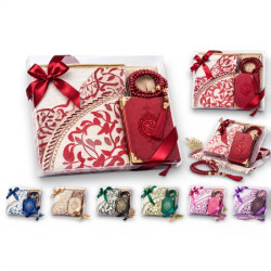 Coffret Muslim Tapis Coran complet chapelet - 1