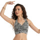 Bustier de danse orientale dos nu léopard - 1