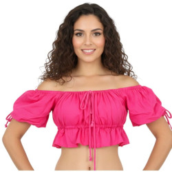 Brassière de danse orientale fuschia - 2