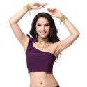 Top de danse orientale violet