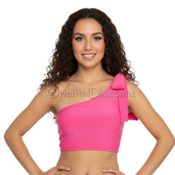 Top de danse orientale fuschia - 1