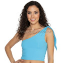 Top de danse orientale turquoise