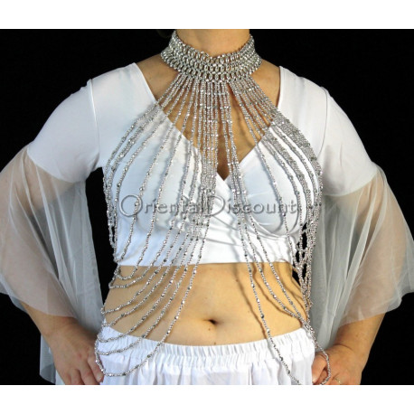 Collier / Gilet de perles