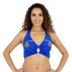 Top de danse orientale bleu roy - 1