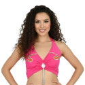 Top de danse orientale fuschia