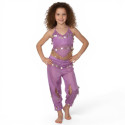 Ensemble enfant top sarouel violet
