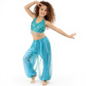 Tenue de danse orientale enfant sarouel Aladin et top paillettes