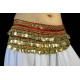 Ceinture velours rouge