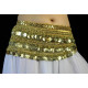 Ceinture velours camel