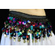 Ceinture à pastilles multicolores