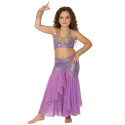 Ensemble sirène enfant violet